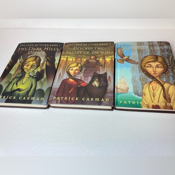 Patrick Carman Land of Elyon Books: 1-3 | YA Young Adult Books | 2005 - Picture 1 of 15